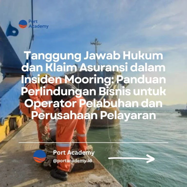 tanggung jawab hukum insiden mooring pelabuhan