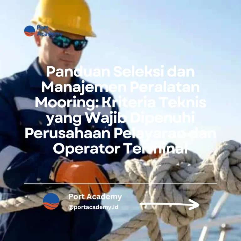 seleksi peralatan mooring tali kapal standar