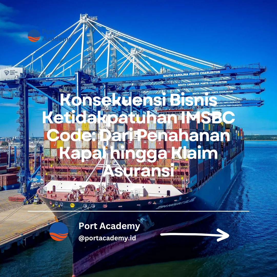 konsekuensi ketidakpatuhan IMSBC Code penahanan kapal