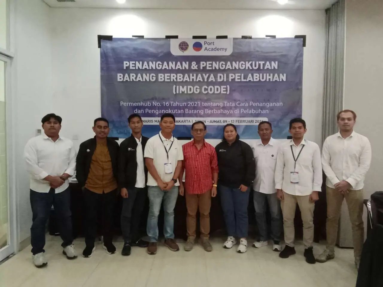 Diklat IMDG Code 9-13 Februari 2026 di Jakarta