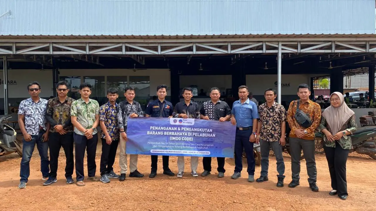 Pelatihan IMDG Code 19-23 Januari 2026 di Kalimantan Barat