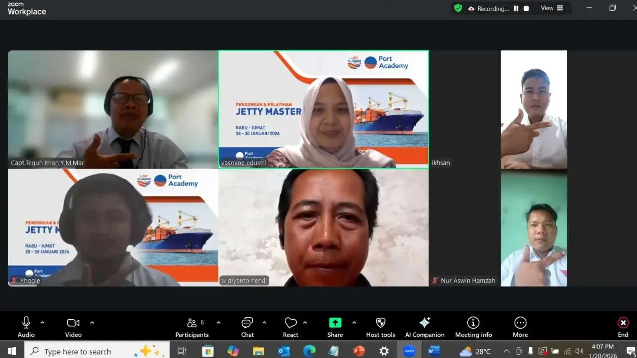 Diklat Jetty Master 28-30 Januari 2026