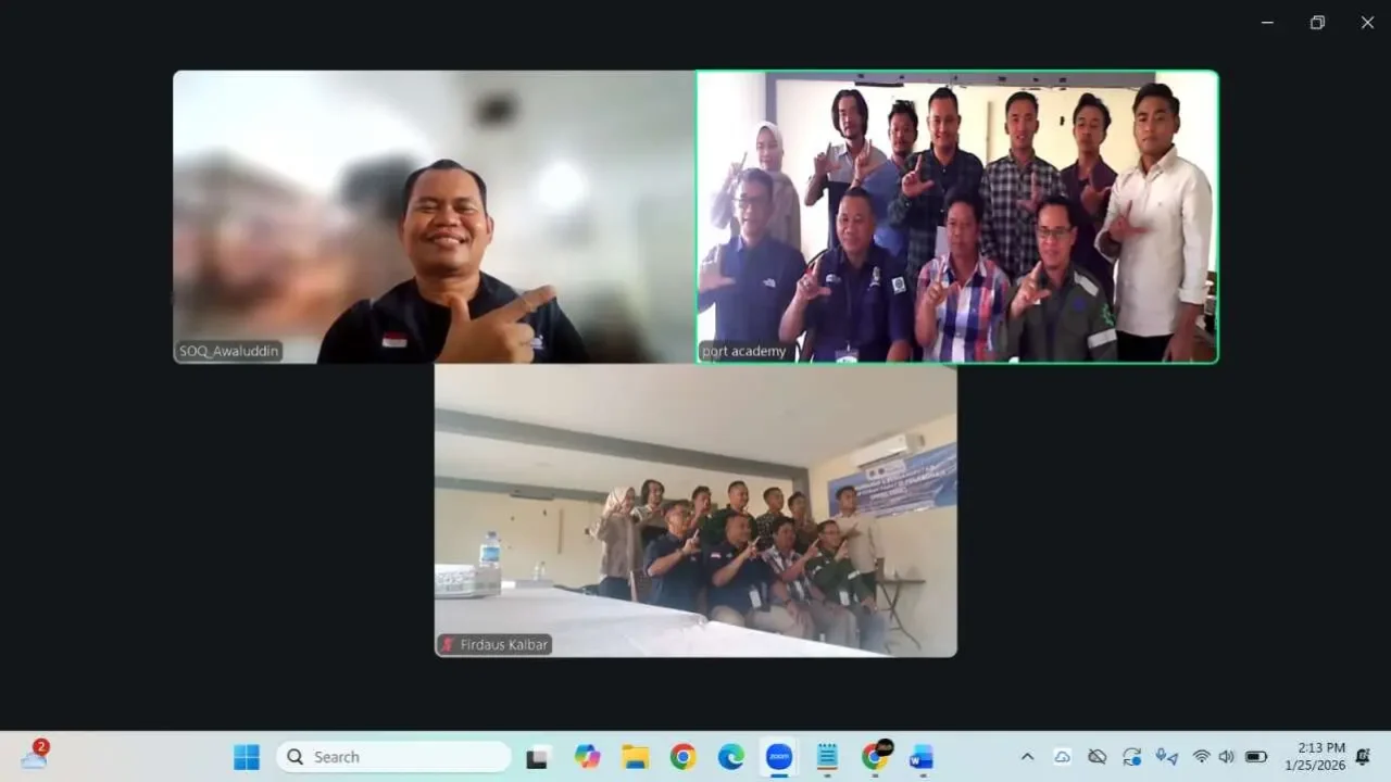 Pelatihan IMSBC Code 23-26 Januari 2026 di Kalimantan Barat