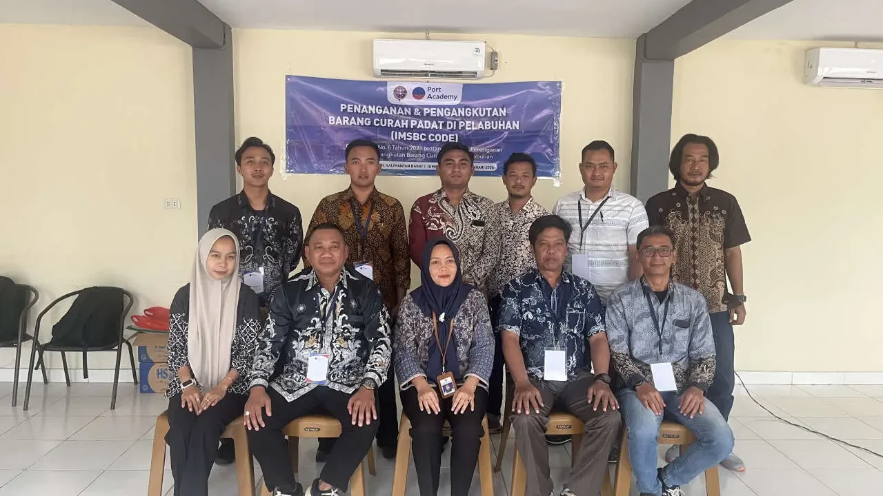Sertifikasi IMSBC Code 23-26 Januari 2026 di Kalimantan Barat