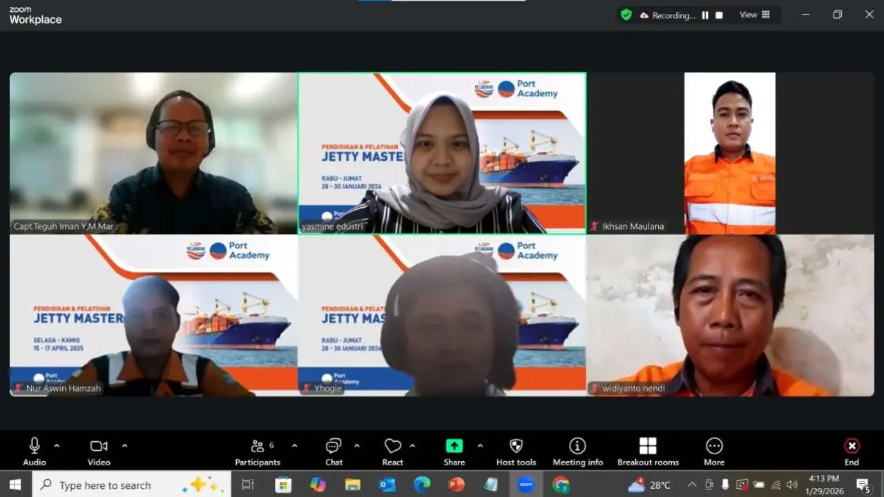 Sertifikasi Jetty Master 28-30 Januari 2026