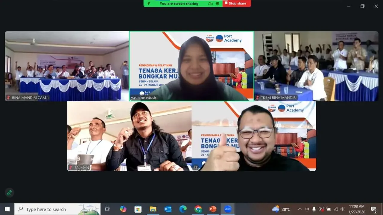 Sertifikasi Tenaga Kerja Bongkar Muat 26-27 Januari 2026