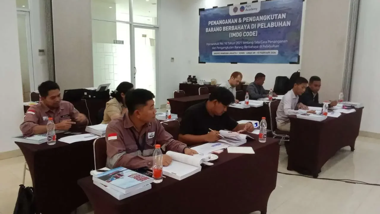 Training IMDG Code 9-13 Februari 2026 di Jakarta