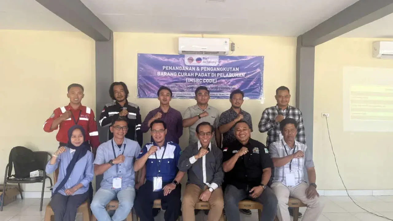 Training IMSBC Code 23-26 Januari 2026 di Kalimantan Barat
